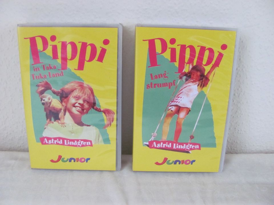 *** 2 VHS Pippi Langstrumpf *** Pippi im Taka-Tuka-Land 2 Video K in Uelzen