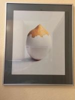 Kunstbild Zitronen-Ei aufgezogen mit Passepartout gerahmt Düsseldorf - Stadtmitte Vorschau