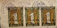 Antike Steuermarken Briefstück, eingeschweisst Innenstadt - Köln Deutz Vorschau