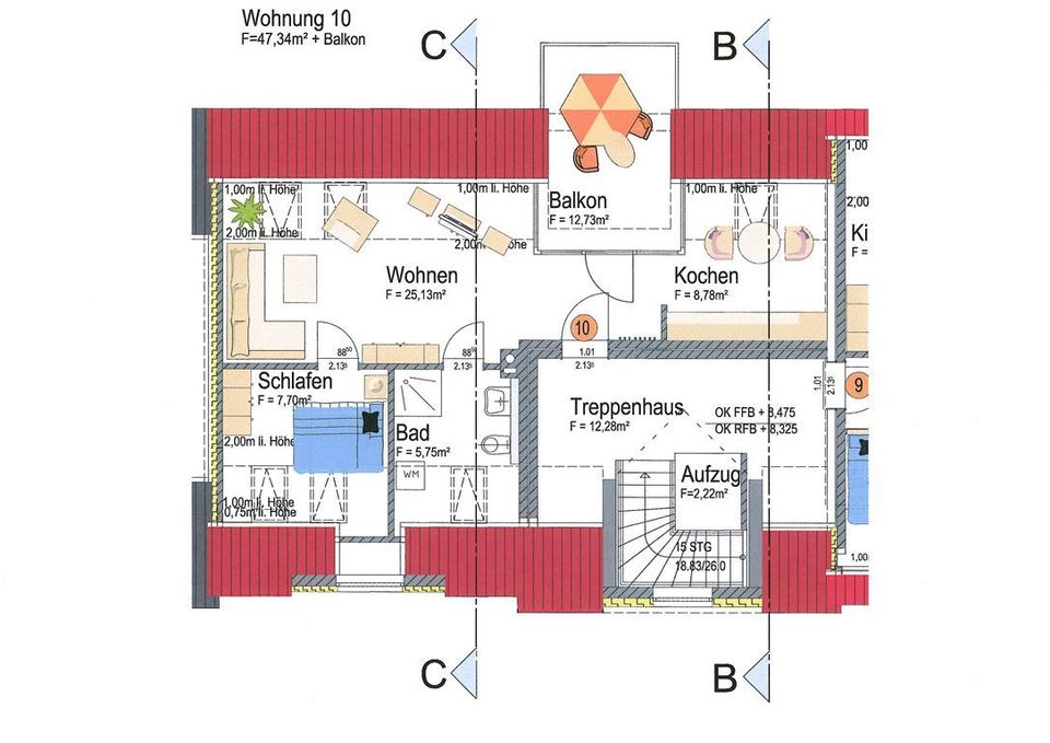 Eigentumswohnung (Niedrigenergiehaus) mitten in der Stadt Aurich. Der Marktplatz ist nur wenige Meter entfernt! in Aurich