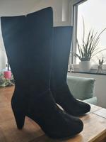 NEU: Pier One Stiefel Damen, schwarz, Wildleder, Gr. 40 Bayern - Bamberg Vorschau