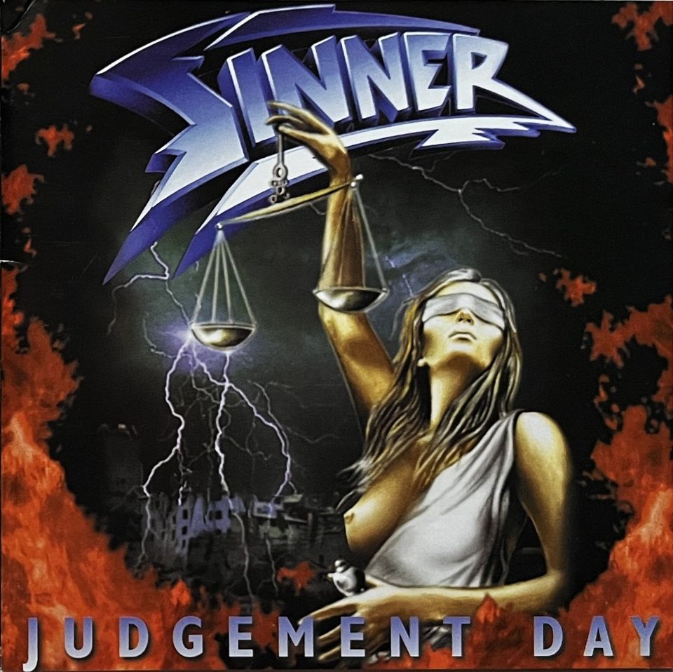 CD: SINNER (Germany) - Judgement Day (1997/High Gain/D-A-CH) in Nüdlingen