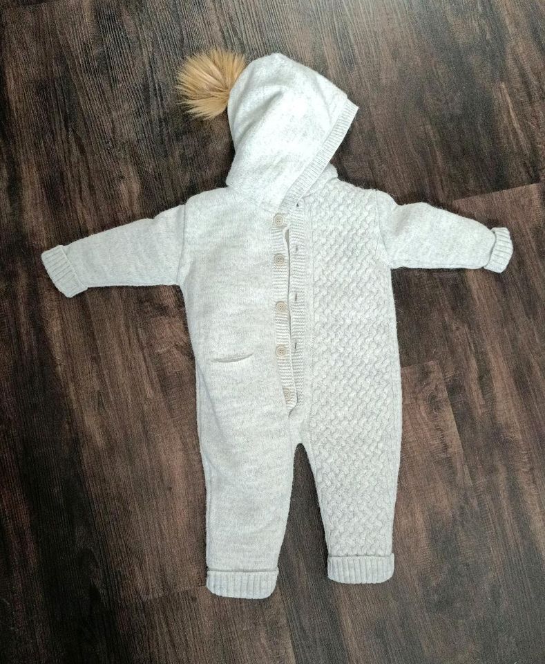 NEU! bibaby biorganic Overall Anzug 100% Bio Baumwolle PAMUK 68 in Sulingen