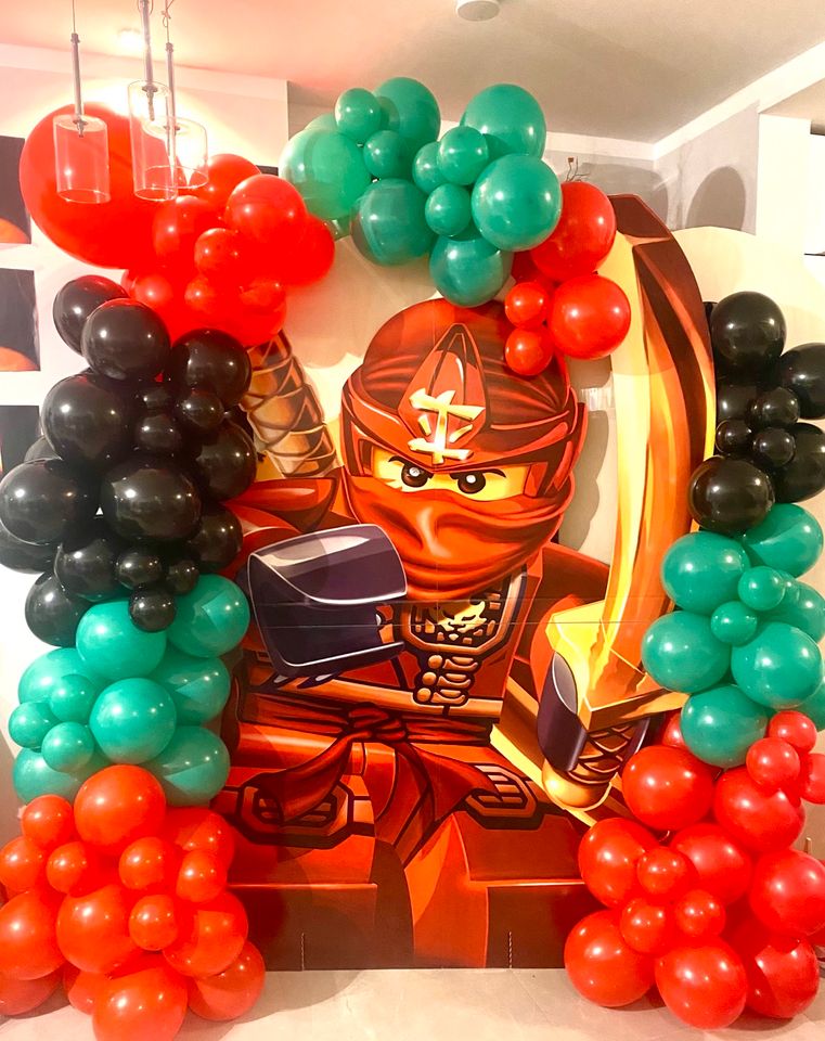 Event Deko Verleih Kindergeburtstag Ninjago Ninja Geburtstag in Rosbach (v d Höhe)