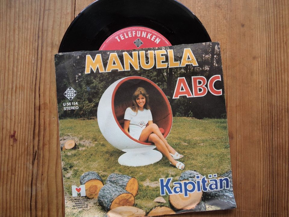 Schallplatte Single von Manuela   aus dem Jahr 1970 in Dortmund