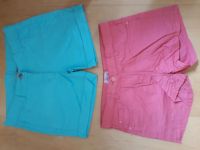 2 x Mädchen Shorts Hotpants Gr 152 pink türkis TOP ZUSTAND Bayern - Buchloe Vorschau