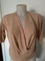 Strickpullover - Strickpulli mit Glitzereffekt - beige - Gr.S Bayern - Wolnzach Vorschau