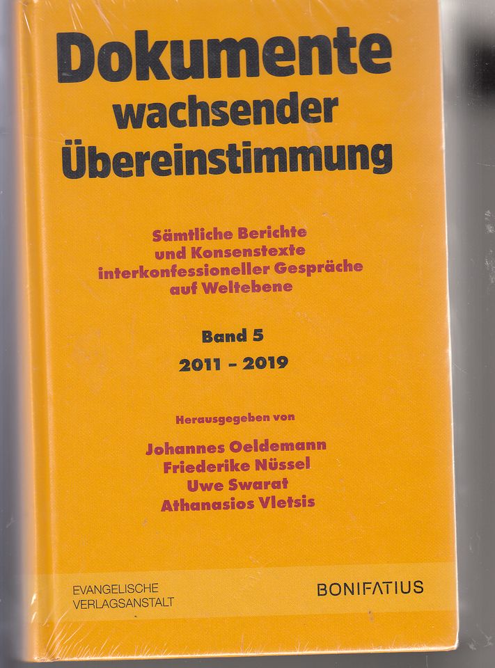 OELDEMANN: DOKUMENTE WACHSENDER ÜBEREINSTIMMUNG-1300 SEITEN-NEU-N in Hagen