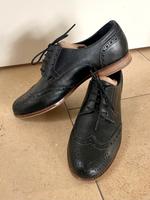 Pier One Halbschuhe  - 38 - schwarz - Schnürschuhe mit Lochmuster Bayern - Vaterstetten Vorschau
