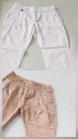 Hose ❤️ Chino Baumwolle weiß beige 36 38 S M  S Schleswig-Holstein - Bargteheide Vorschau