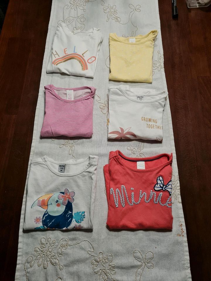 T-Shirts, Gr.86/92, Mädchen in Bernau