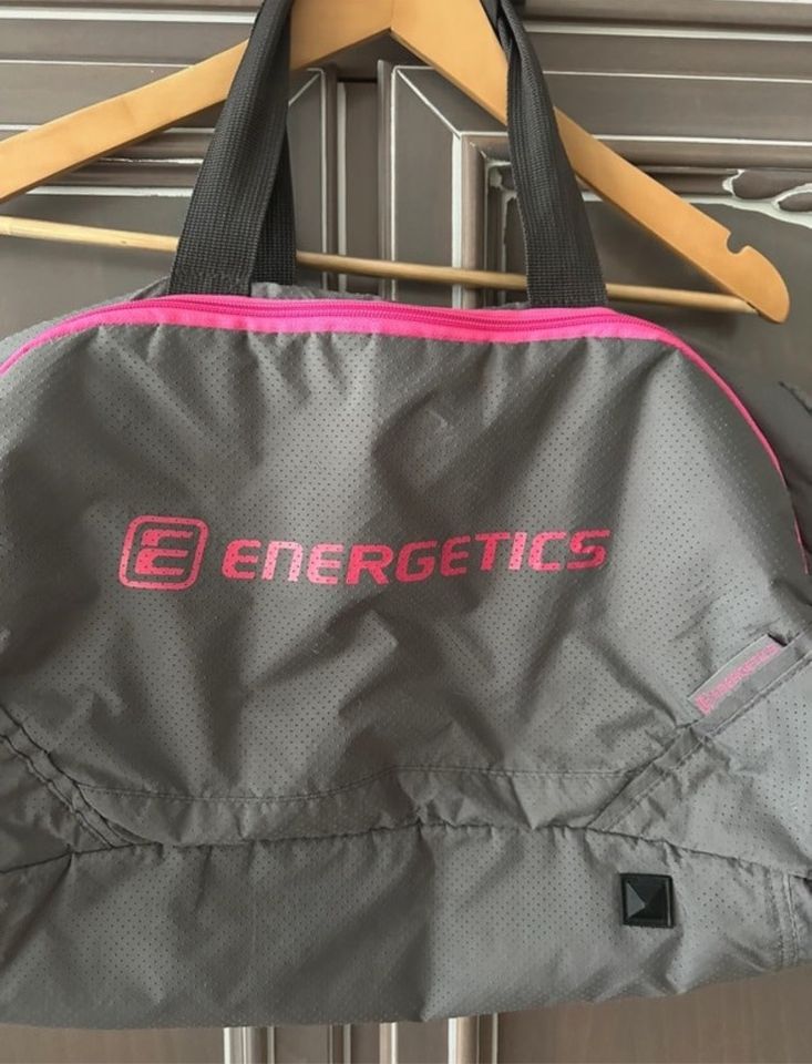 Energetics Sporttasche silber grau pink gross 50x30x20 cm in Mannheim