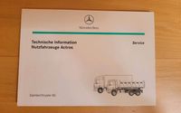 Technische Information Nutzfahrzeuge Actros Mercedes-Benz Niedersachsen - Vechta Vorschau