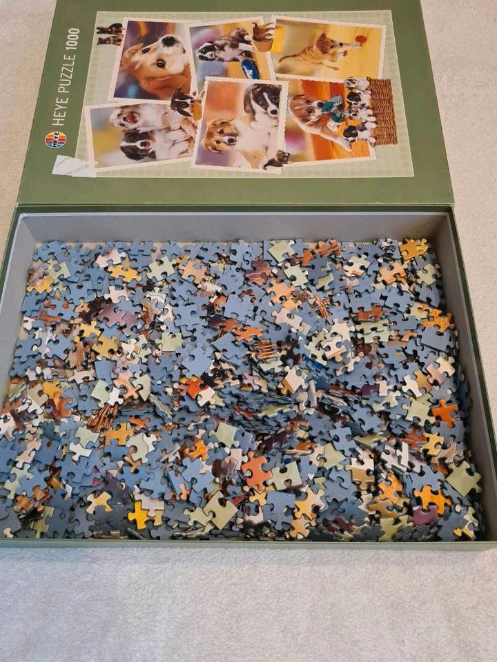 Konvolut Puzzle 1.000 Teile in Hainichen