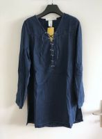 NEU H&M LOGG - XXS 32 - Denim Tunika Schnürung Lyocell blau Hessen - Rödermark Vorschau