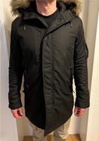 Superdry Parka  Jacke Gr. XL Kapuze mit Kunstfell schwarz Nordrhein-Westfalen - Kaarst Vorschau