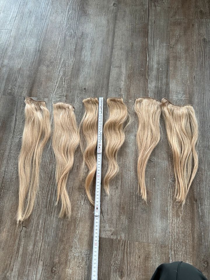 Elegance Hair Clip in Extensions Echthaar Sahara Blond in Wolmirstedt