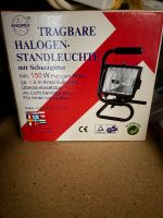 Halogen LED-Standleuchte mit Schutzgitter 150 W Bayern - Geretsried Vorschau