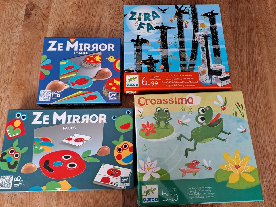 Kinderspiele Spiele Djeco Neu & OVP, Zirafa, Croassimo, Ze Mirror in Eltville