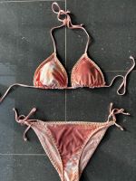 Bikini neuwertig H&M Gr. 36 Damen Rosé Bademode weiß Saarland - Riegelsberg Vorschau