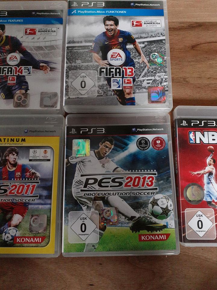 PS3 Spiele Sport,Fussball  PES, FIFA, NBA, in Schorndorf