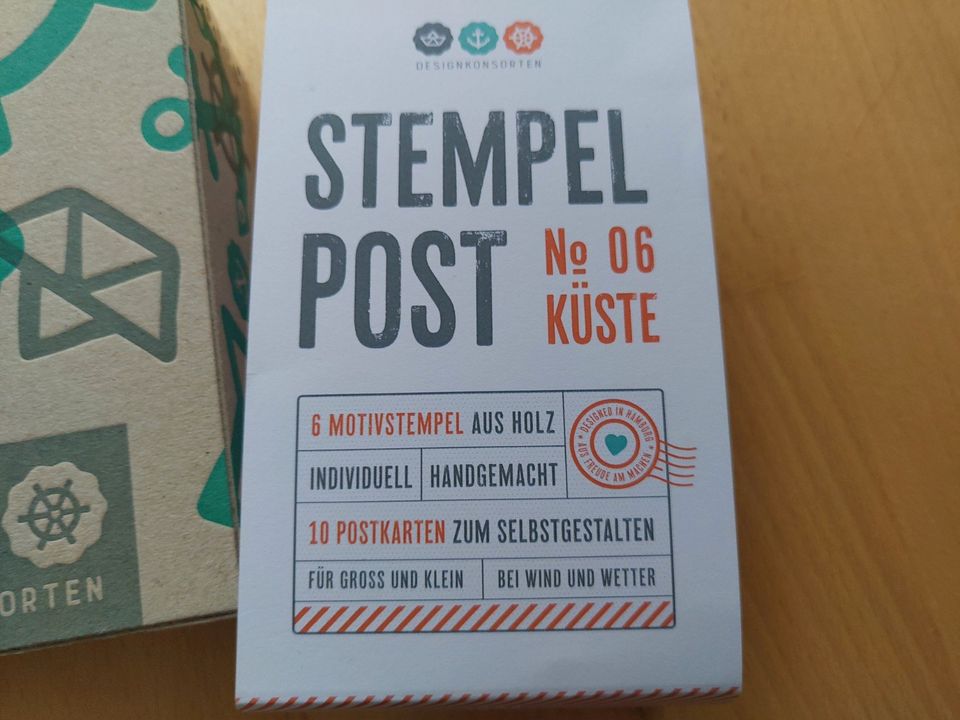 Stempel Set Meer Küste Stempel-post für Kinder NEU und OVP in Hamburg