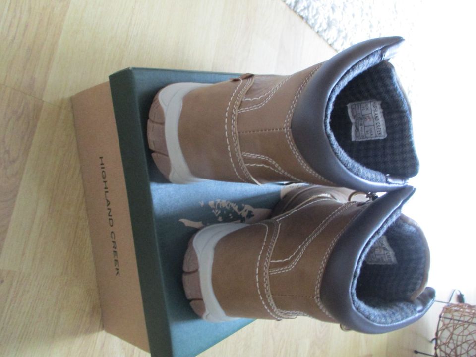 Neu Highland Creek Boots für Männer Gr. 41 neu beige braun in Ingolstadt