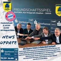 Suche 4 bis 7 Karten fürs Spiel 1Fc Düren vs FC Bayern München Nordrhein-Westfalen - Euskirchen Vorschau