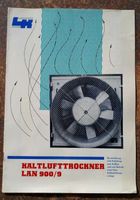 Kaltbelüftung/ Kaltbelüftungstrockner LAN 900/9 DDR,Aufbauanl. Sachsen - Löbau Vorschau