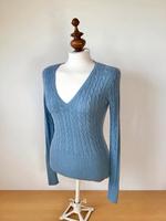 Edc Esprit Pullover Zopfmuster Design blau Taubenblau M Pulli Bayern - Ustersbach Vorschau