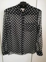 Bluse von Esprit schwarz mit weißen Punkten Hessen - Burghaun Vorschau