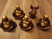 5x kleiner rot goldener Buddha 10cm sitzend stehend Figur Statue Nordrhein-Westfalen - Gelsenkirchen Vorschau