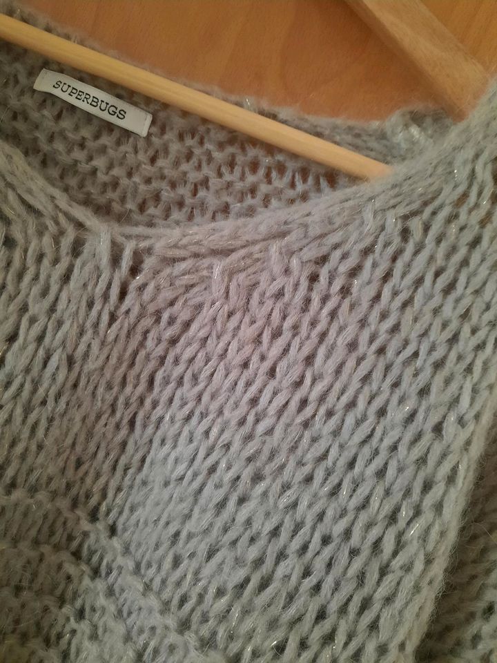 Strickpullover grau Gr.42/L in Köngen