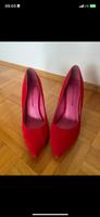 Ladystar by Daniela Katzenberger Pumps rot velvet samt 40 Bayern - Starnberg Vorschau