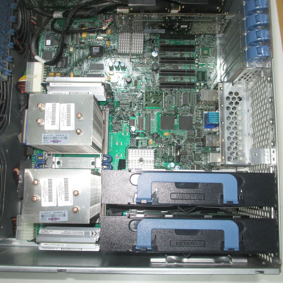 HP ProLiant ML 370 G5 Server, Intel Xeon, 6,4 TB Festplatten in Heidesheim