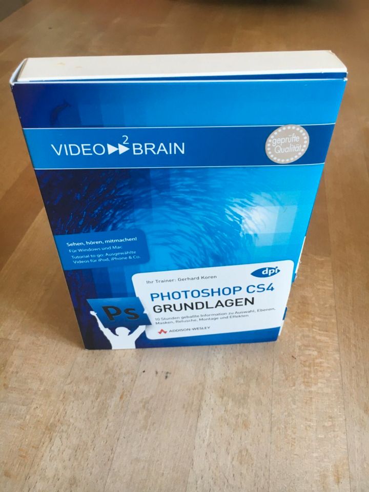 DVD Lernkurs Photoshop CS4 Grundlagen von Video 2 Brain in Herne