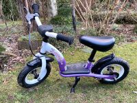 Kinder Laufrad Bikestar 10 Zoll lila weiß Sachsen - Walthersdorf Vorschau