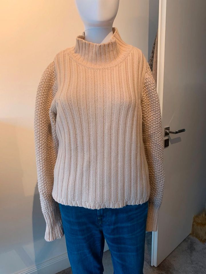 Friendly Hunting Damen Pullover Schurwolle/Cashmere, beige, M in Hamburg