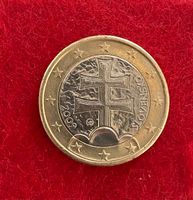 1 Euro Münze Doppelkreuz auf Bergen Slovensko 2009 Nordrhein-Westfalen - Rommerskirchen Vorschau