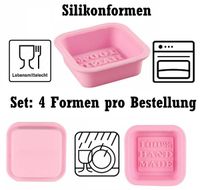 4er Set Handmade Silikonform Seifenform 100% Handgemacht Backen Bayern - Waldkirchen Vorschau