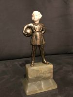 Art deco Bronze Figur "Mädchen mit Ball" Lorenzl Josef 1892-1950 Bayern - Regen Vorschau