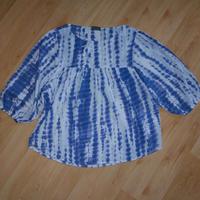 Yessica Bluse Hängerchen blau weiss batik Gr. 42 fällt gross aus Nordrhein-Westfalen - Lage Vorschau
