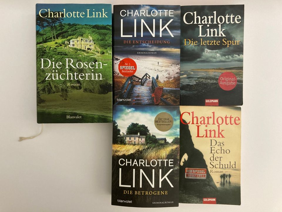 5 Romane von Charlotte Link in Saarbrücken
