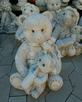 Teddybär Gartendekoration aus Beton. NEU! 28Kg Steinfigur Baden-Württemberg - Bötzingen Vorschau