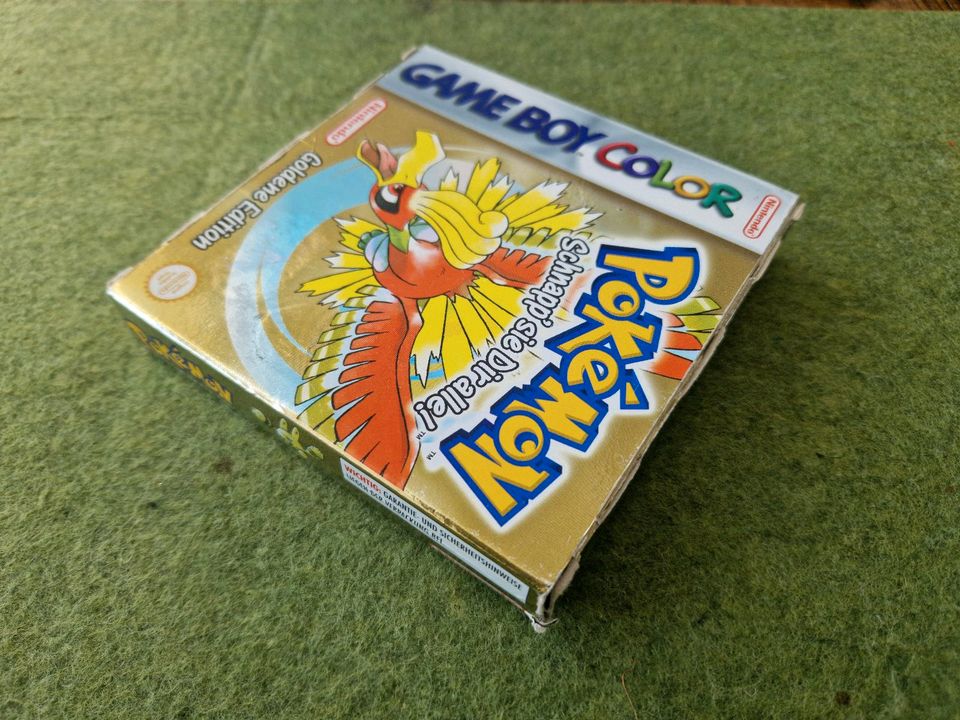 Pokémon / Pokemon Goldene Edition - OVP - Gameboy Color in Neuenkirchen