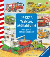 Bagger Traktor Müllabfuhr Mein großes Fahrzeuge Buch KInderbuch Münster (Westfalen) - Hiltrup Vorschau