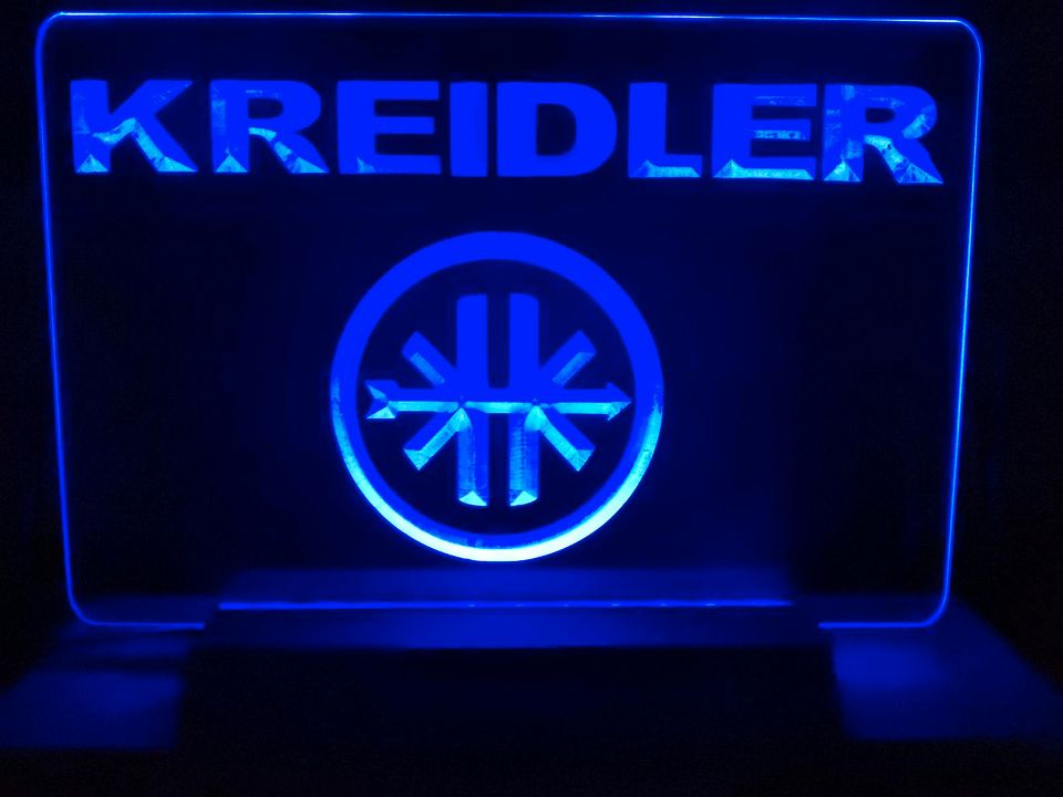 Kreidler LED Schild Moped Motorroller Roller Mofa Geschenk NEU in Emlichheim