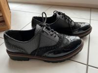 Schwarze Schnürschuhe Schnürer Halbschuhe Marco Tozzi Gr. 37 Baden-Württemberg - Filderstadt Vorschau