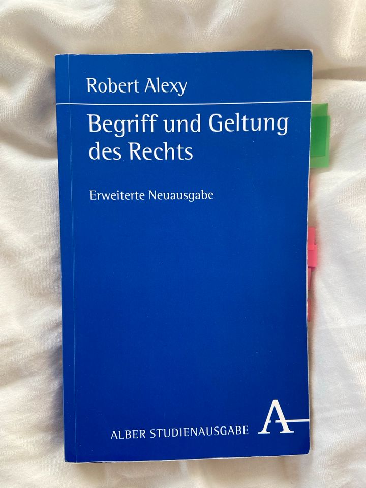 Robert Alexy- Begriff und Geltung des Rechts in Brensbach