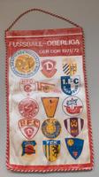 Fußball - Oberliga Der DDR  1971/72 Wimpel Banner Thüringen - Kahla Vorschau